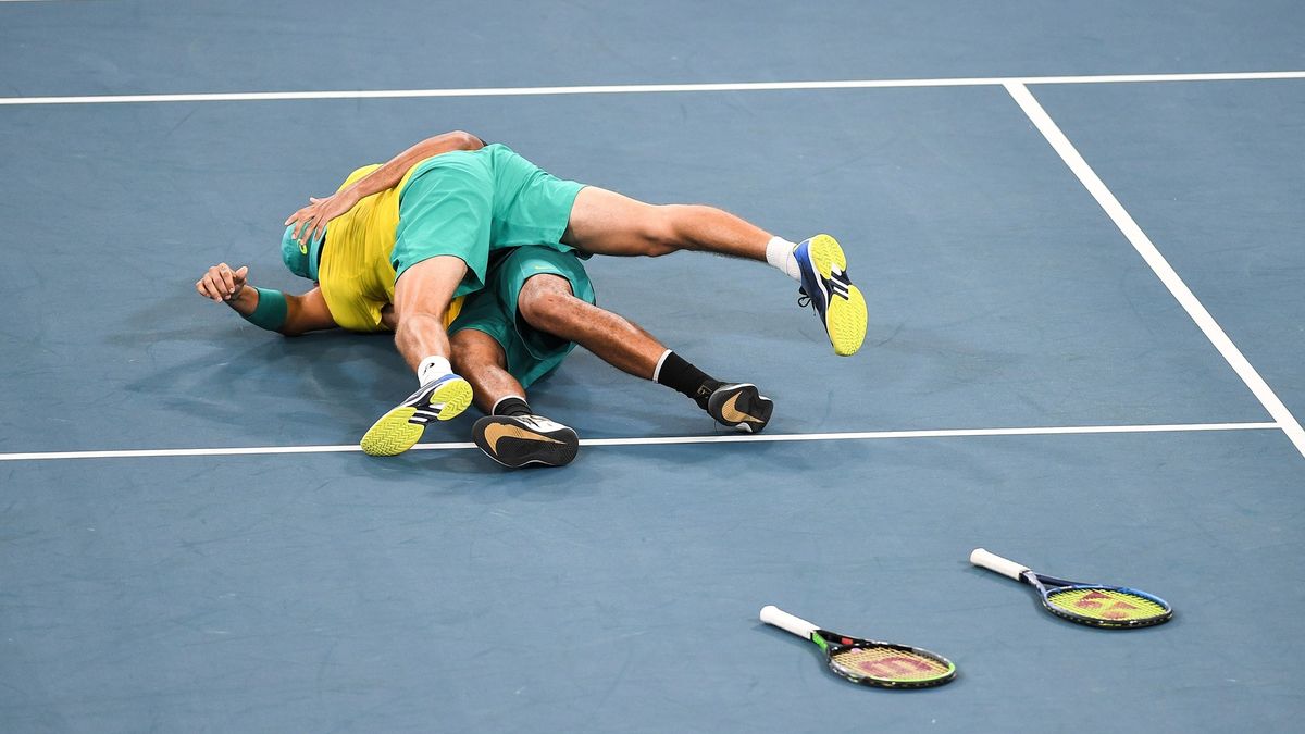 Nejzábavnější fotografie z tenisového ATP Cupu v Sydney